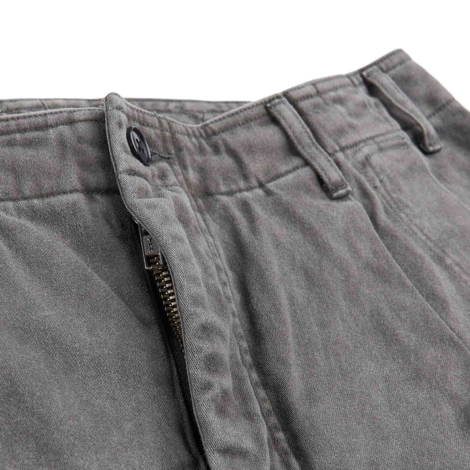 MELOO Men's Golf Dress Pants - Stretch Slim Fit Slacks Water Resistant Work Casual  Trousers Pockets Light Grey Large